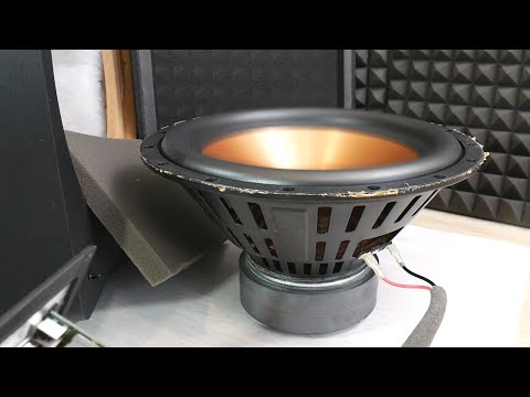 Klipsch Sub FREE AIR Bass Excursion Test