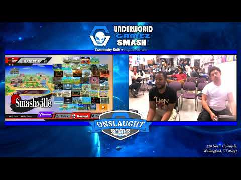 Onslaught 98 - Winner's Round 2: Light (Fox) vs D (Marth/Samus)