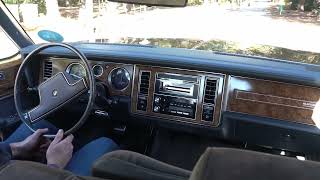 1985 Buick LeSabre Limited Collector’s Edition Driving Video