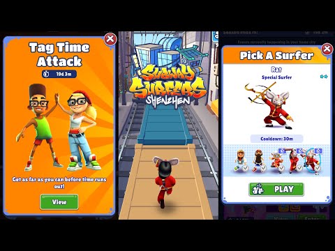 NEW TAG TIME ATTACK IN SHENZHEN SUBWAY SURFERS 2022 | RAT