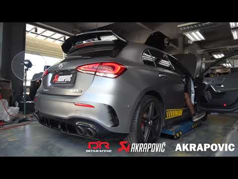 MERCEDES AMG A45S W177 AKRAPOVIC EXHAUST | STOCK VS AKRAPOVIC