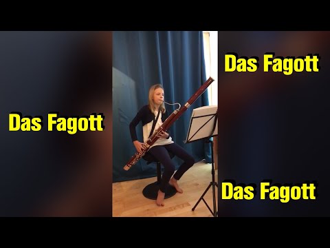 Musikschule Geretsried - Das Fagott (Schüler stellen ihre Instrumente vor)
