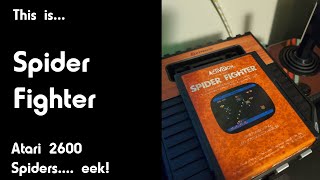 This is Spider Fighter for the Atari 2600