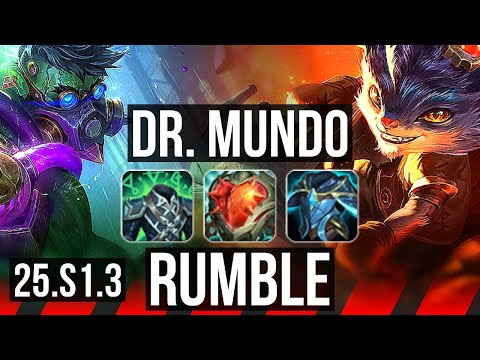 DR. MUNDO vs RUMBLE (TOP) | KR Master | 25.S1.3