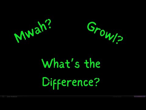 Fretless Bass - Mwah vs Growl - Explained