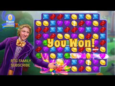 NEW Zynga wonka chocolate match 3 game level 47