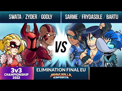 Swata, Zyder, & Godly vs Sarme, Frydasole, & Bartu - Elimination Final - 3v3 Championship 2022 - EU