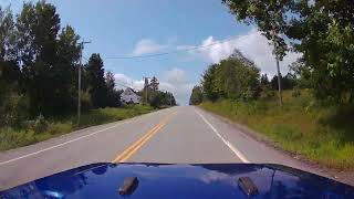 A Quick Summer Drive in the Appalachian Mountains of Québec