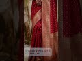 Siril Self Design Woven Embellished Banarasi Jacquard Pure Silk Saree Gold Maroon