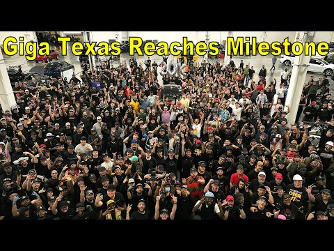 Tesla Giga Texas Reaches Milestone