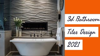 3d Bathroom Tiles Design 2021 : Updated Beautiful Collection For Bathroom Tiles Design
