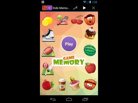 Memory Puzzle Game Video