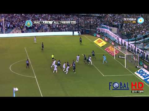 Gol de Bustamante. Racing 1 - All Boys 1 | Torneo Final 2014 - Fecha 5