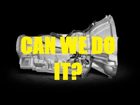 How to Remove and Replace an Automatic Transmission!