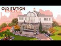 Old Station Restaurant TS4SecondLifeCollab NO CC The Sims 4 Speed Build
