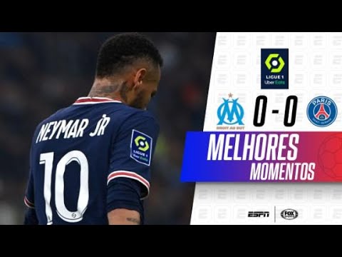 Gols e lances de Olympique x PSG