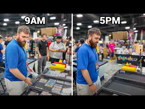 I Sold Every Card I Had in America! | Pokémon Vendor POV at New Jersey Collect-a-Con