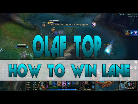 OLAF GUIDE: Pre-Season 6 | Olaf vs Kennen - How to Win Any Lane! | Ranked NA Commentary