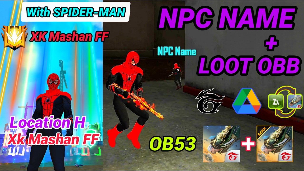 After Update New Antena Config File | NPC Name Location Hack | Free Fire Location Hack OB53 | No Vpn