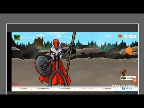 les enseñó a jugar multijugador con sus amigos stick war 3