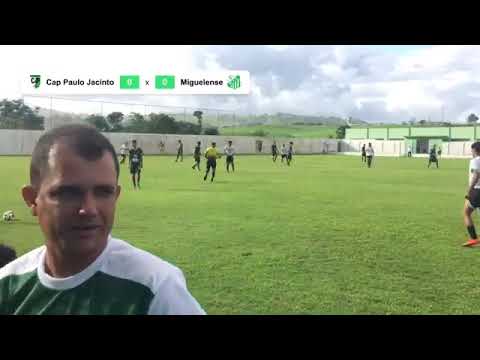 CAP PAULO JACINTO x MIGUELENSE   ALAGOANO SUB 20 A2 2025   1ª RODADA   AO VIVO E COM IMAGENS