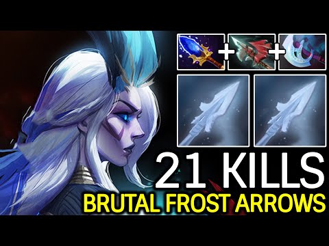 Drow Ranger Real Monster – Brutal Frost Arrows No Mercy Dota 2