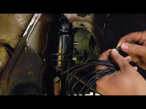vw bug air shocks - front air ride part three monroe ma803 vs gabriel hijacker 49307