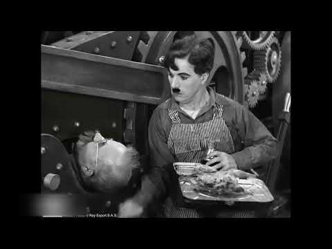 Charlie Chaplin   The Mechanic's Assistant   Scene from Modern Times