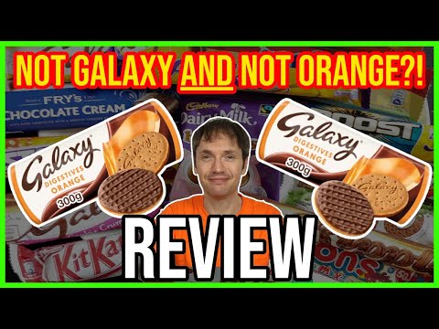 Galaxy Orange Chocolate Digestives Review