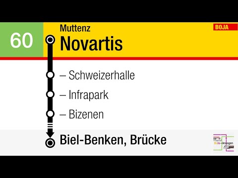 BLT Ansagen | 60 Muttenz Novartis - Biel-Benken Brücke | 2021 | BoJa Ansagen