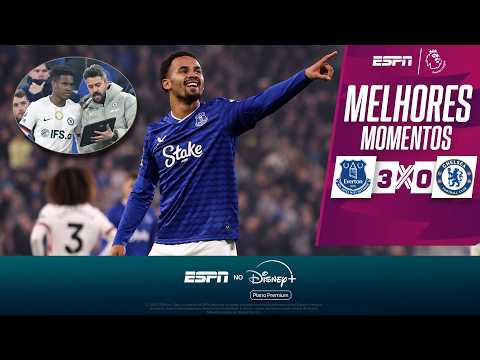 Gols e lances de Everton x Chelsea