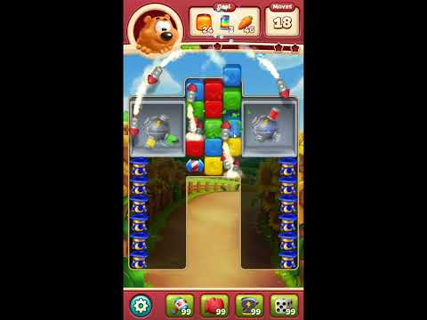 Toon Blast Level 7839 - NO BOOSTERS 🐻🐺🐱 | SKILLGAMING ✔️