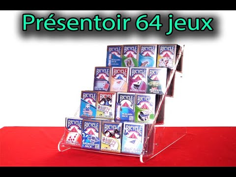 Voir la vidéo Présentoir Plexiglass 64 jeux