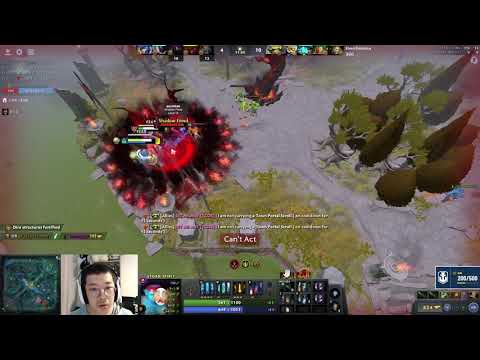 Enemy Shadow Fiend gets the EASIEST REQUIEM + RAZE combo of his LIFE