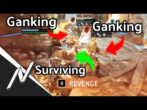 How To Anti-Gank Successfully - For Honor 101