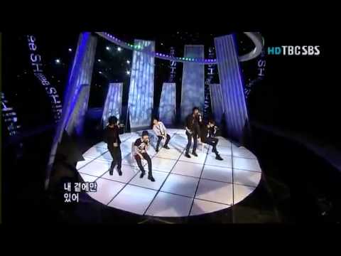 081012 E504 SBS Inkigayo SHINee - Medley Song + Love Like Oxygen 130215