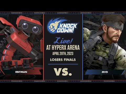 8BitMan VS. MVD - Losers Finals - Knockdown #73 SSBU