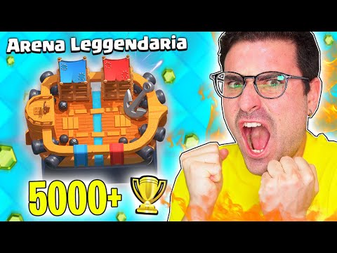 FINALMENTE ARENA LEGGENDARIA!! (Ho quasi disinstallato CLASH) 😡