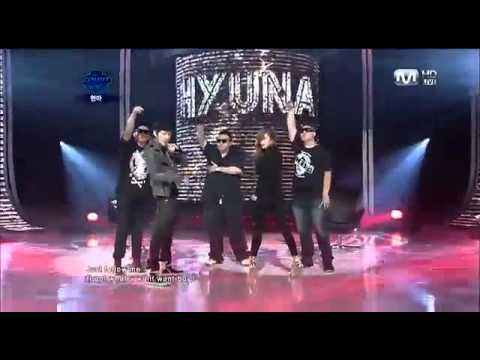 HyunA performs "Just Follow" with Block B's Zico on 'M! Countdown'