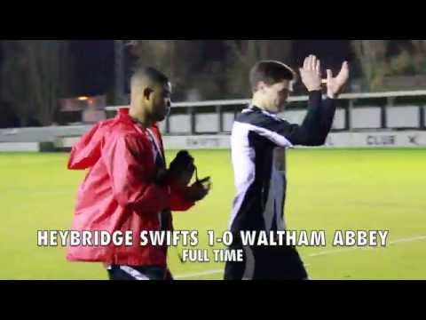 Heybridge Swifts 1-0 Waltham Abbey 24/2/15: The Goal and Chances