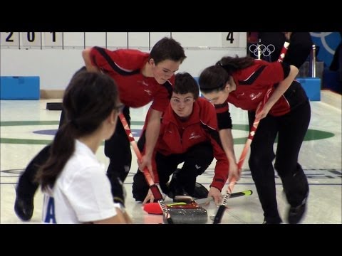 Switzerland win the Final in style! - Innsbruck 2012 Mixed Curling Final