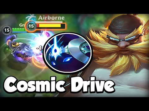 COSMIC DRIVE GRAGAS IS GOOD? - BUILD & RUNES - WILD RIFT GAMEPLAY