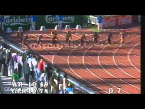 女子100m世界歴代10傑