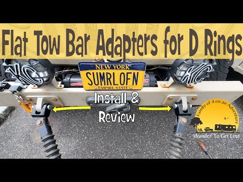 Bylot Off Road Adapter for Blue Ox Tow Bar | RV FLAT TOW