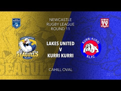 2019 Newcastle RL - Round 11 - Lakes United Seagulls v Kurri Kurri Bulldogs