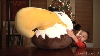 Angry Birds Christmas Gifts - Mighty Eagle Plush! Angry Birds Haul!