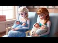 Elsa Anna Celebrate The Birth Of Twins ️ A Double Blessing