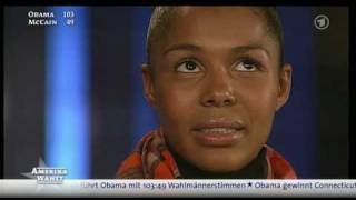 Ayo. - Interview about the presidential election in the US + Help Is Coming (German TV)