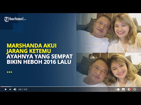 Pernah Heboh 2016, Marshanda Akui Jarang Ketemu dengan sang Ayah