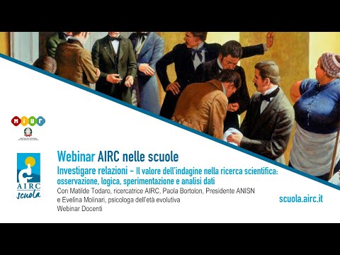 Investigare relazioni - webinar con la ricercatrice AIRC Todaro e la Presidente ANISN Bortolon